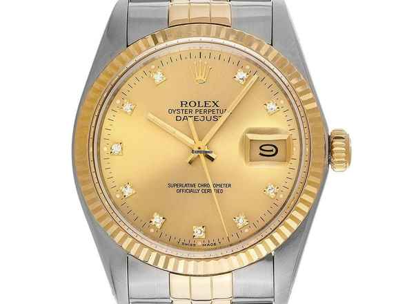  Rolex Datejust 36 Ref.16013 1987 Full Set sehr gut Vintage 
