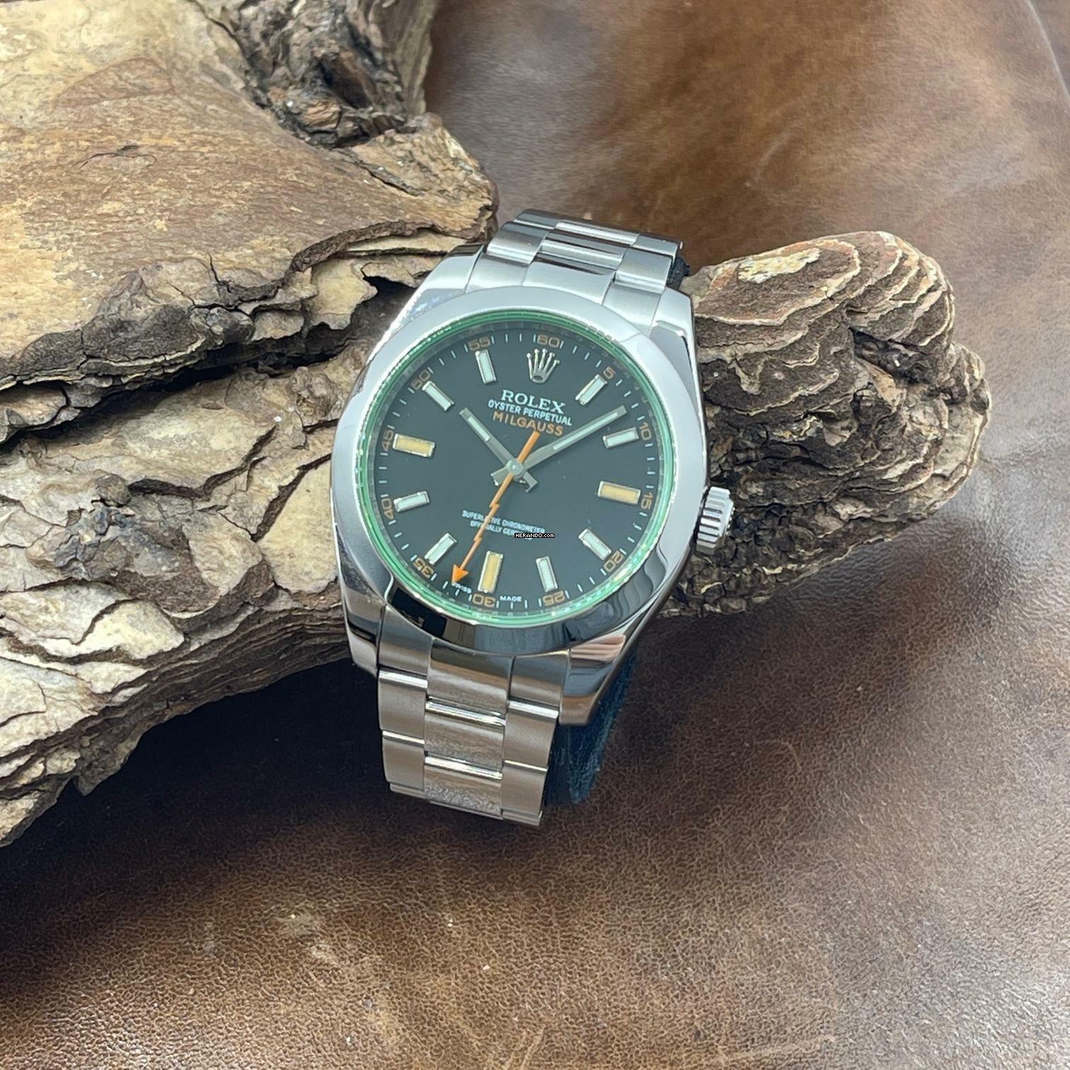 Rolex Milgauss Milgauss - FULLSET 2010 LC100 - Ref. 116400GV