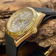 Thumbnail von Rolex Sky-Dweller Sky Dweller - Gelbgold - FULLSET 2016 LC100 - Ref. 326138 FULL SET 2016 - Ref. 326138 - RubberB