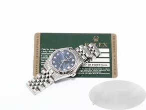 Thumbnail von Rolex Datejust 31 31mm 178274 2010 Stahl Weissgold 750 Diamanten Automatik Stainless Steel 18kt White Gold Jubilé-band Chronometer Oyster Blue Dial