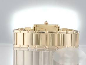 Thumbnail von Cartier Tank Française Gelbgold 750 Damen Damenuhr Gold