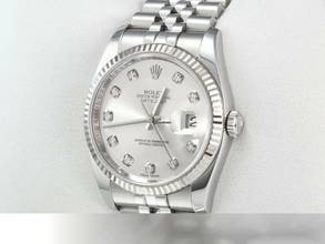 Thumbnail von Rolex Datejust 36 36mm 116234 2017 Stahl Weissgold 750 Diamanten Automatik Stainless Steel 18kt White Gold Jubilé-band Chronometer Oyster