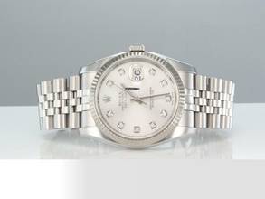 Thumbnail von Rolex Datejust 36 36mm 116234 2017 Stahl Weissgold 750 Diamanten Automatik Stainless Steel 18kt White Gold Jubilé-band Chronometer Oyster