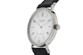 Thumbnail von NOMOS Tangente 2 Date Stahl Handaufzug Herrenuhr Ref. 135 Box & Papiere 2025