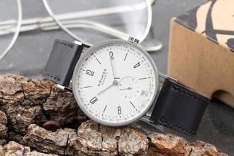 Thumbnail von NOMOS Tangente 2 Date Stahl Handaufzug Herrenuhr Ref. 135 Box & Papiere 2025