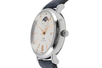 Thumbnail von IWC Portofino Automatic Moon Phase 37 Diamonds Ref. IW459011 Papiere 2019