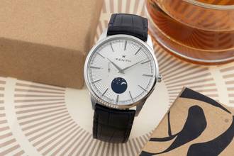 Thumbnail von Zenith Elite Moonphase Edelstahl Automatik Ref. 03.3100.692/01.C922 B&P 2024