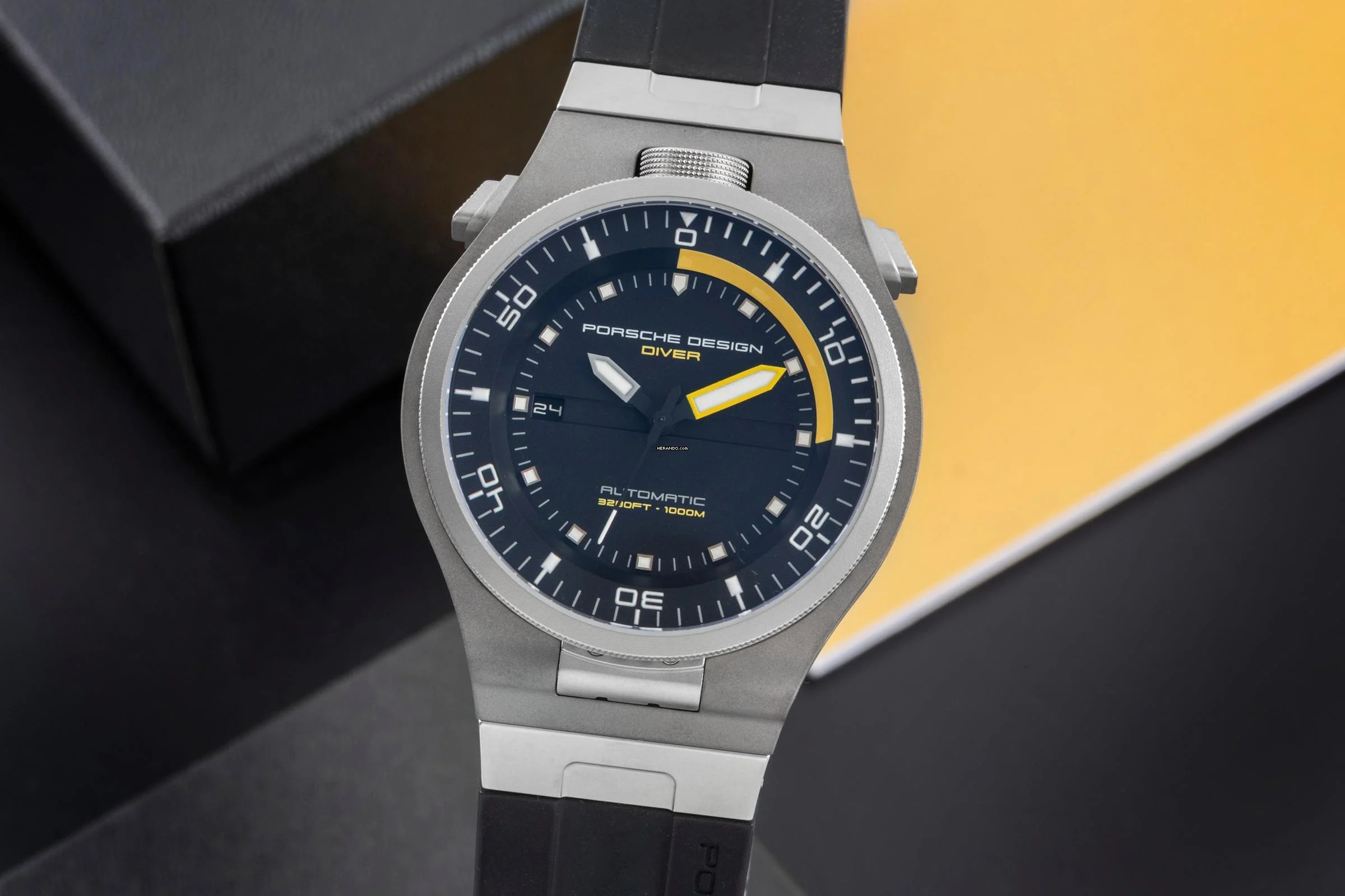  Porsche Design Diver Datetimer Stahl / Titan Automatik Herren Ref. P6780 Papiere 2011 