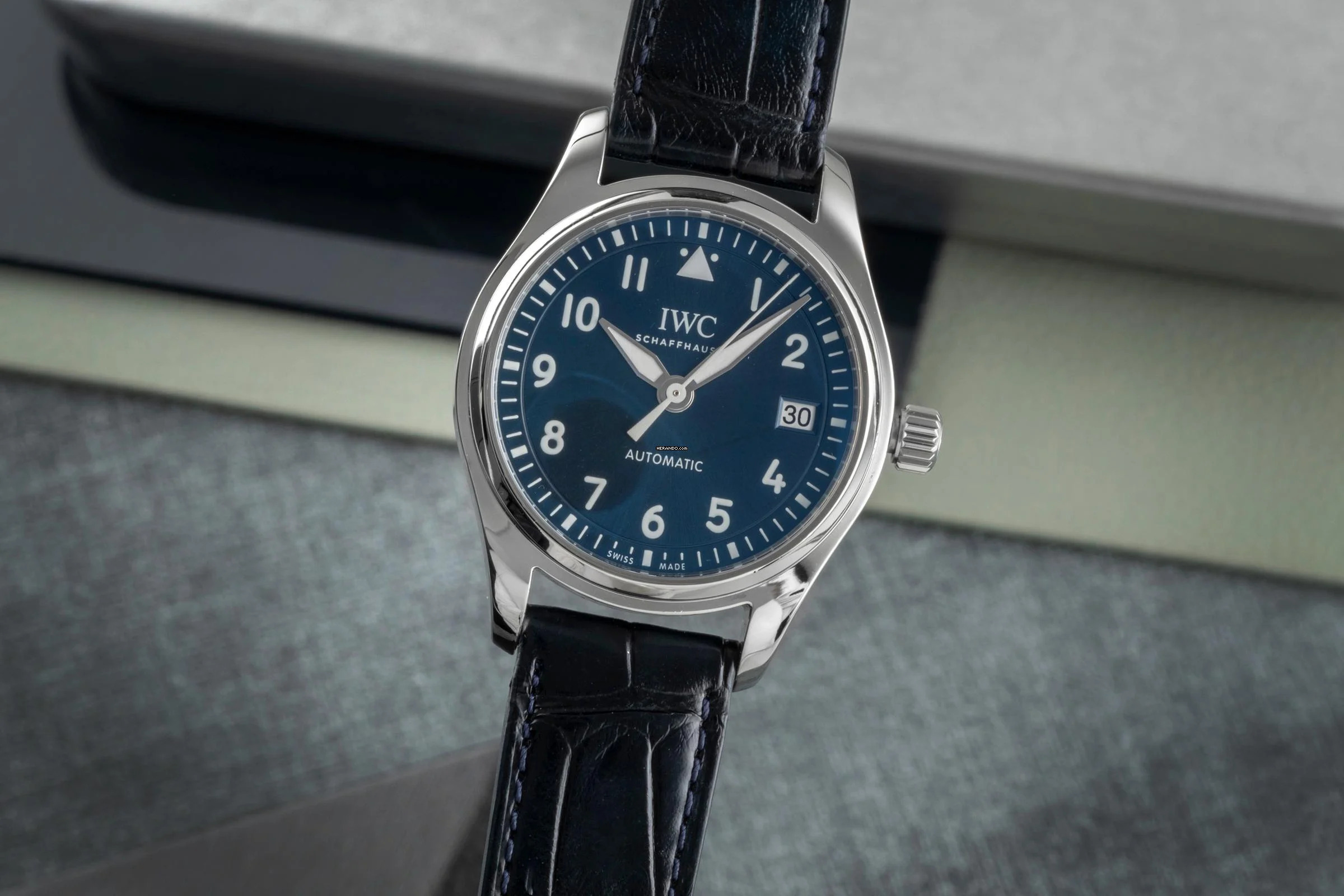 IWC Pilot’s Watch Automatic 36 Pilot Automatik Edelstahl Herrenuhr Ref. IW324008 B&P 2019