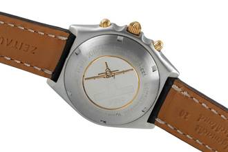 Thumbnail von Breitling Chronomat Chronograph Stahl / vergoldet Automatik Ref. 81950 Klassiker