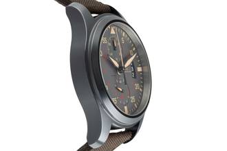 Thumbnail von IWC Fliegeruhr Chronograph Top Gun Miramar Pilot Fliegeruhr Chronograph Top Gun Miramar Keramik Ref. IW388002 B&P 2019