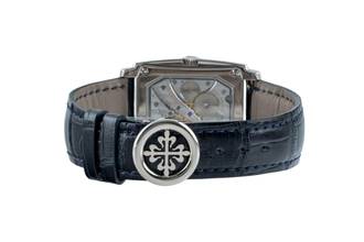 Thumbnail von Patek Philippe Gondolo 18K (0,750) Weissgold Handaufzug Herren Ref. 5124 Service