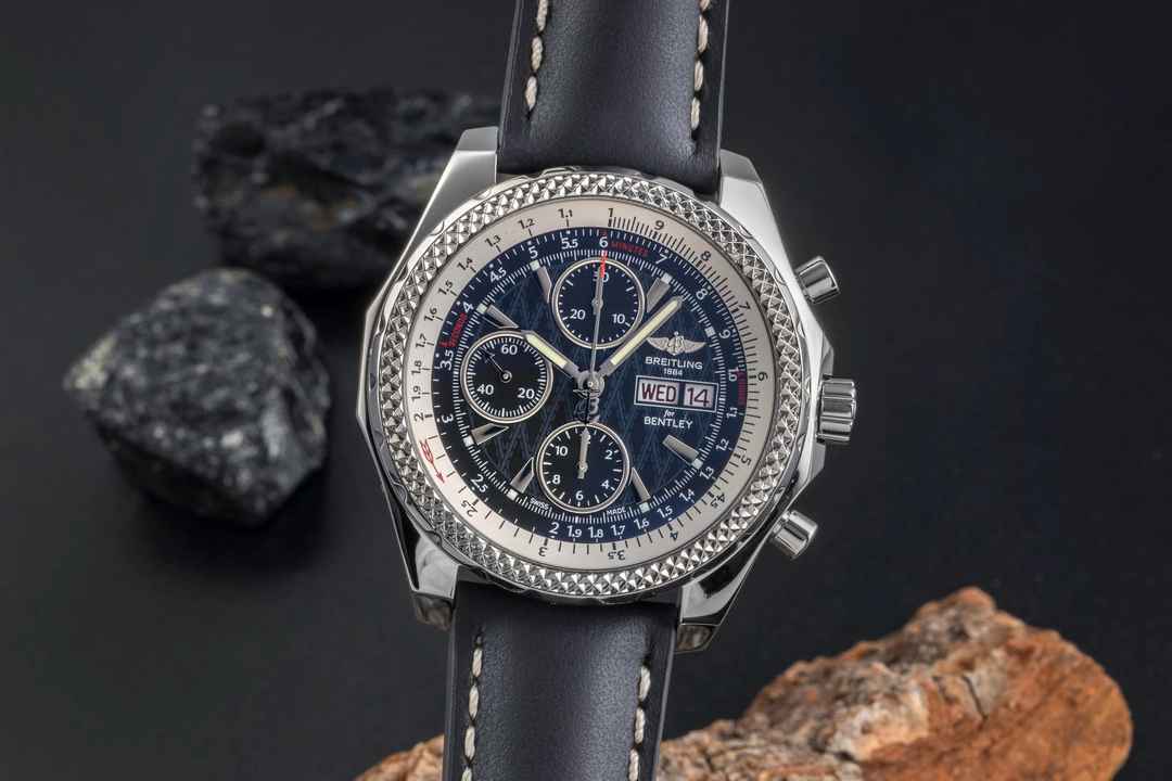  Breitling Bentley GT Chronograph Edelstahl Automatik Herrenuhr Ref. A13362 