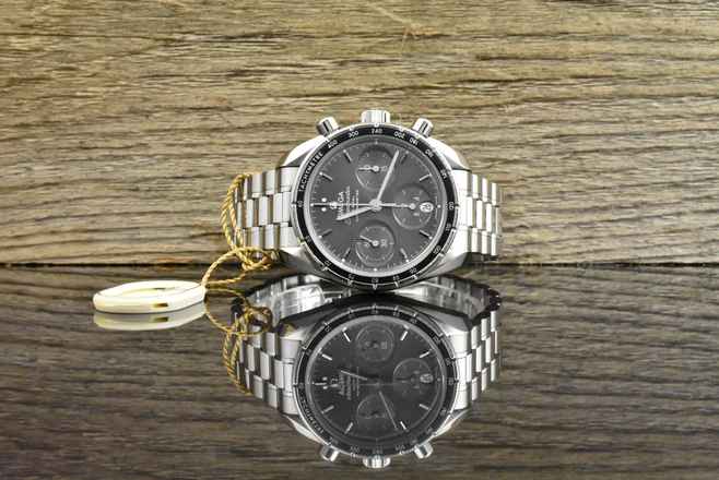  Omega Speedmaster Date 38 Co-axial Chronograph Gray Dial Full Set 2018 