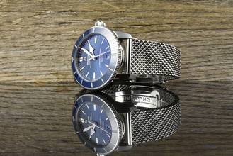 Thumbnail von Breitling Superocean Heritage II 46 Blue Ceramic Automatik - Full Set 2018