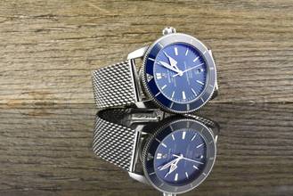 Thumbnail von Breitling Superocean Heritage II 46 Blue Ceramic Automatik - Full Set 2018