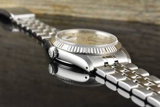 Thumbnail von Tudor Prince Date Day 76214 Stahl / Weißgold - Silver Dial Automatic