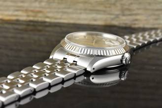 Thumbnail von Tudor Prince Date Day 76214 Stahl / Weißgold - Silver Dial Automatic