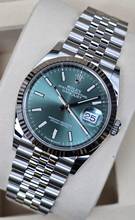 Thumbnail von Rolex Datejust 36 36mm 126234 Mint Green Jubilee Bracelet Unworn/New Condition Full Set 3/2026