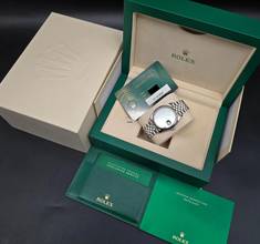 Thumbnail von Rolex Datejust 36 36mm 126234 Mint Green Jubilee Bracelet Unworn/New Condition Full Set 3/2026