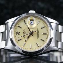Thumbnail von Rolex Oyster Perpetual Date Champagne Lemon faded - Top Condition - 1997