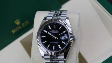 Thumbnail von Rolex Datejust 41 Jubilee - Black - like New - Fullset - 12/2021