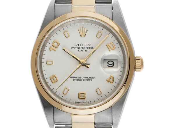  Rolex Oyster Perpetual Date Ref.15203 2000 Full Set sehr gut Vintage 