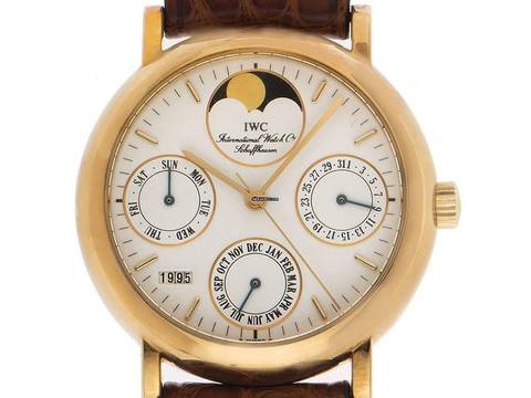  IWC Portofino Perpetual Calender Ref.IW3541 1993 Full Set sehr gut Vintage 