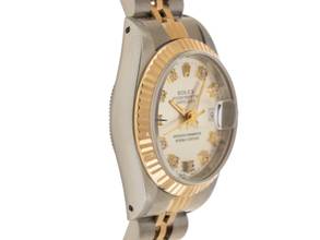 Thumbnail von Rolex Lady-Datejust Ref.69173 1991 Full Set sehr gut Vintage