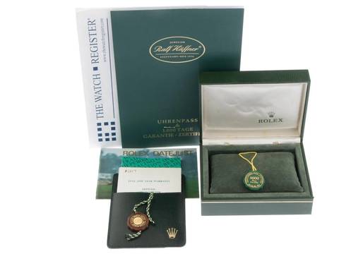  Rolex Lady-Datejust Ref.69173 1987 Full Set sehr gut Vintage 