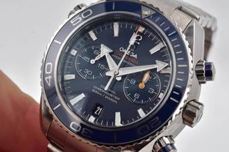 Thumbnail von Omega Seamaster Planet Ocean Chronograph Titan 23290465103001