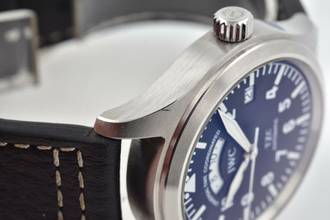 Thumbnail von IWC Fliegeruhr Spitfire UTC Pilot Fliegeruhr UTC TZC IW3251 Textile Strap