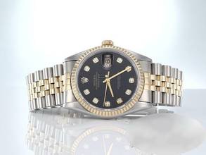 Thumbnail von Rolex Datejust 36 36mm 16233 1995 Stahl Gelbgold 750 Diamanten Automatik