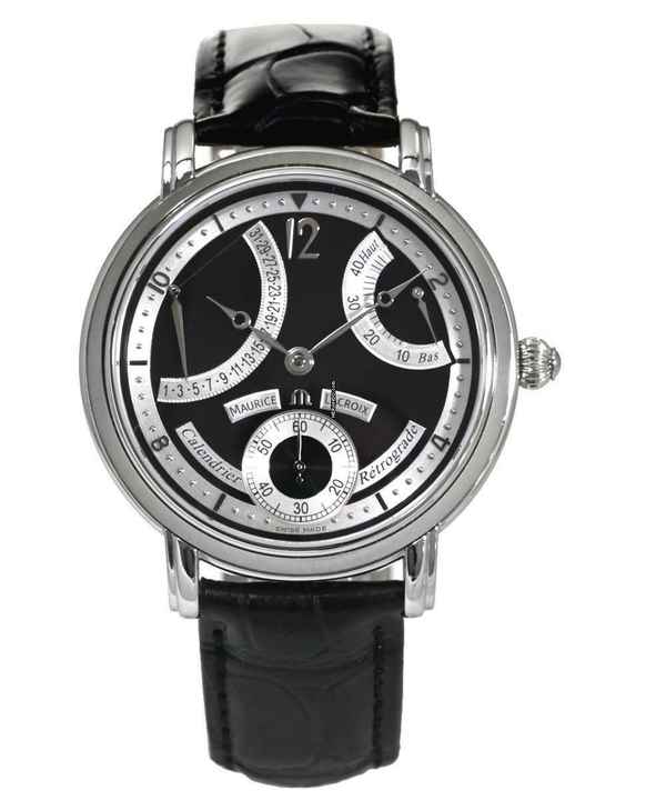  Maurice Lacroix Masterpiece Calendar Retrograde 43 mm Ref. MP7068-SS001-390 