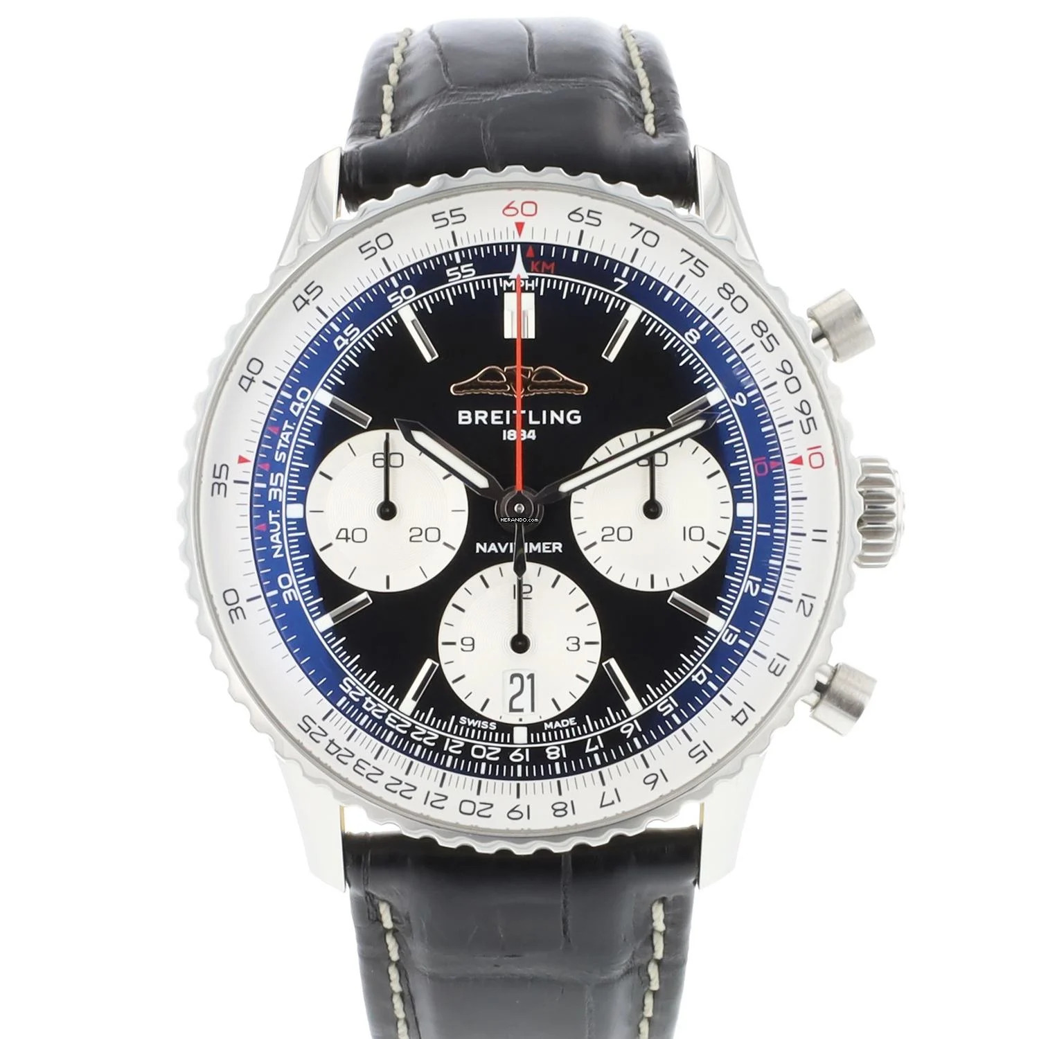 Thumbnail von Breitling Navitimer 1 B01 Chronograph Black Dial