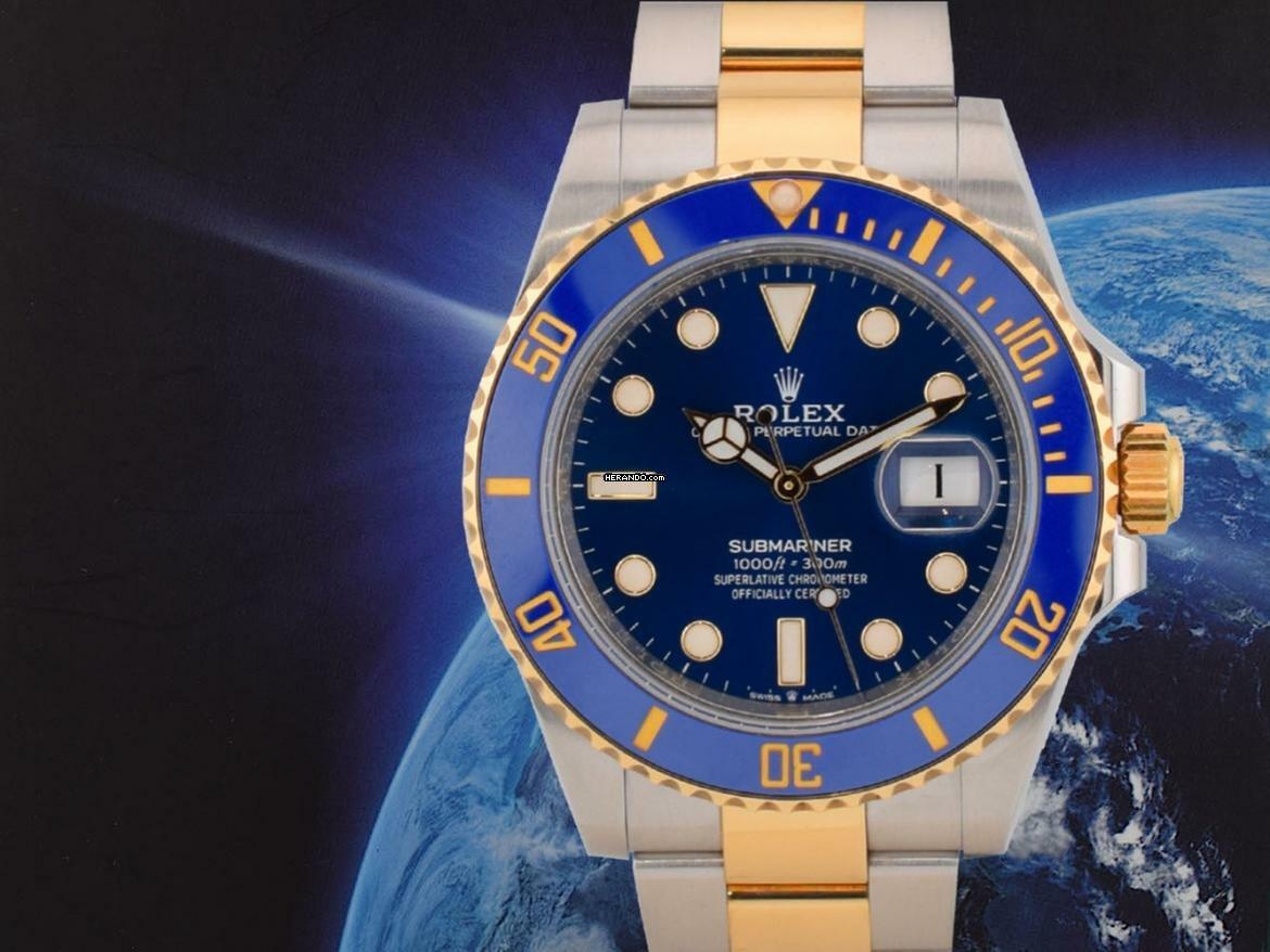  Rolex Submariner Date 126613lb Like New 2021 - Full Set 