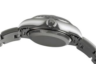 Thumbnail von Rolex Oyster Perpetual Lady Date White Roman Dial Automatik Edelstahl Oyster Perpetual Ref. 79240