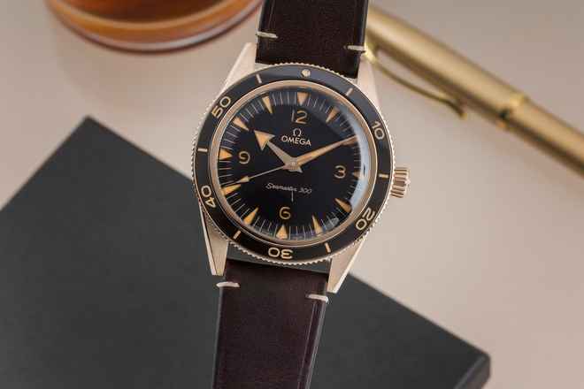  Omega Seamaster 300 Bonze Gold Automatik Ref. 234.92.41.21.10.001 
