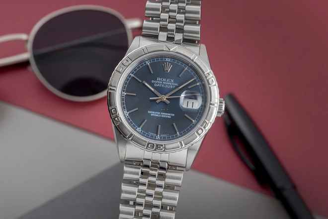  Rolex Datejust Turn-O-Graph 36 Turn-O-Graph Stahl / Weissgold Oyster Perpetual Ref. 16264 