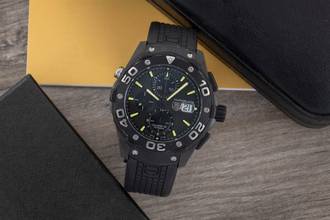 Thumbnail von TAG Heuer Aquaracer 500M Chronograph Titan Automatik Herrenuhr Ref. CAJ2180-2