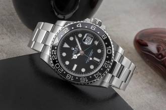 Thumbnail von Rolex GMT-Master II Oyster Edelstahl Automatik Herrenuhr Ref. 116710LN V-Serie
