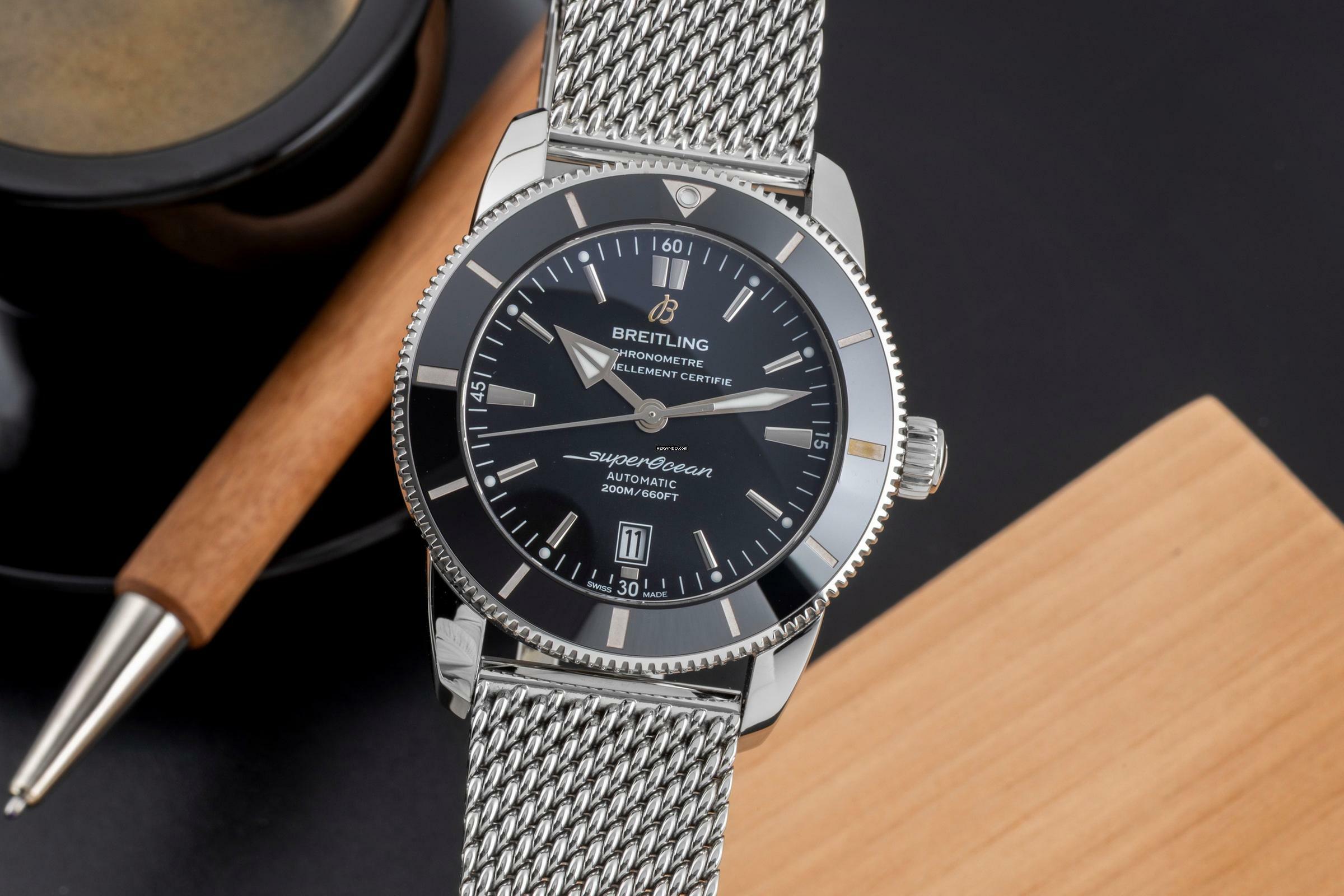 Breitling Superocean Heritage II 46 Stahl Automatik AB2020121B1A1 B&P