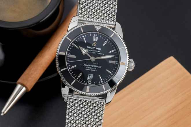  Breitling Superocean Heritage II 46 Stahl Automatik AB2020121B1A1 B&P 