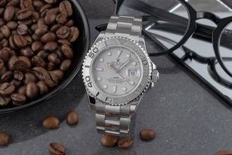 Thumbnail von Rolex Yacht-Master 40 Oyster Stahl Platin Automatik Herren Ref. 16622 M-Serie