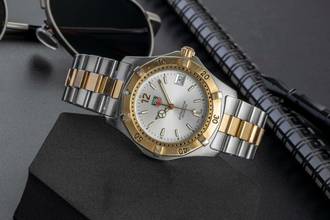 Thumbnail von TAG Heuer Professional 200M Stahl / vergoldet Quarz Herrenuhr Ref. WK1120-0