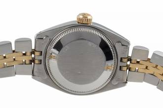 Thumbnail von Rolex Oyster Perpetual Lady Date Stahl / Gold Diamonds Automatik Ref. 6917 Vintage Klassiker