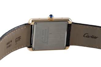 Thumbnail von Cartier Tank Solo Lady SM Stahl / Gold Lady Damenuhr Ref. W5200002 Papiere 2015