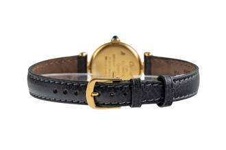 Thumbnail von Cartier Colisée must de Cartier Lady Vermeil 925 Silber Damenuhr Ref. 590002