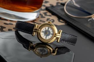 Thumbnail von Cartier Colisée must de Cartier Lady Vermeil 925 Silber Damenuhr Ref. 590002