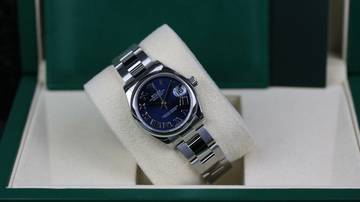Thumbnail von Rolex Datejust 31 Steel - Blue Roman - like New - Fullset - 2021